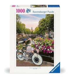 Ravensburger - Bicycle and Flowers in Amsterdam