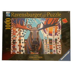 Ravensburger Winter Moose Jigsaw Puzzle - 1000 piece