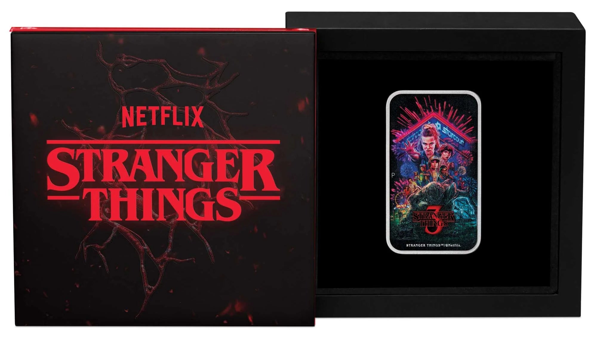 Stranger Things - Season 3 2026 1oz Silver Coloured Rectangular Coin