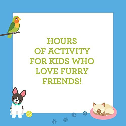 Pets Coloring Book and Stickers - Arts & Crafts for Babies - Fat Brain Toys