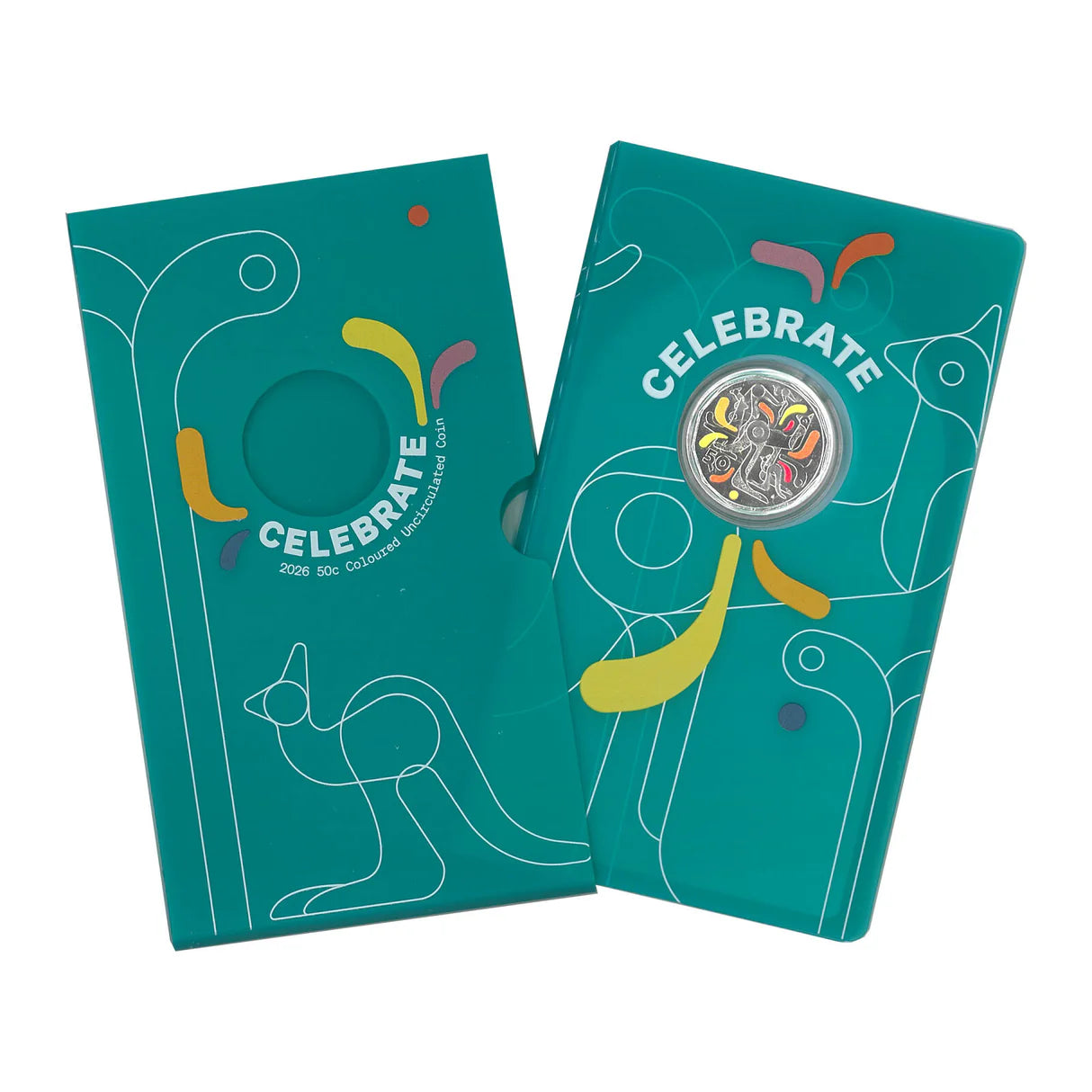 2026 50c Coloured Uncirculated Coin