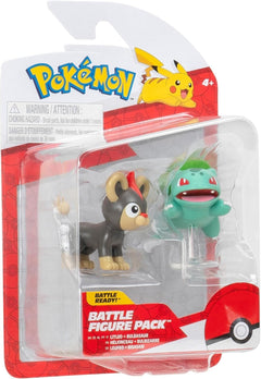 Pokemon Battle Figure 2 Pack (Litleo & Bulbasaur #5) W19 Figure