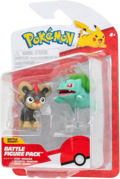 Pokemon Battle Figure 2 Pack (Litleo & Bulbasaur #5) W19 Figure