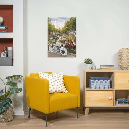 Ravensburger - Bicycle and Flowers in Amsterdam