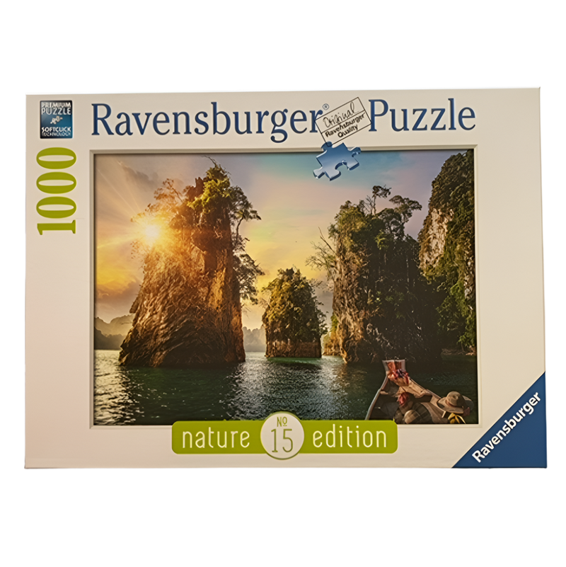 Ravensburger 1000 piece Jigsaw Puzzle - Three Rocks in Cheow Thailand