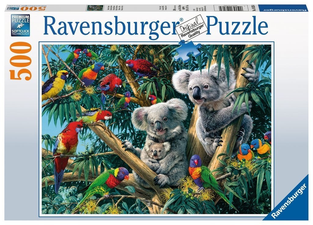 Ravensburger 500 piece Jigsaw Puzzle - Koalas in a Tree