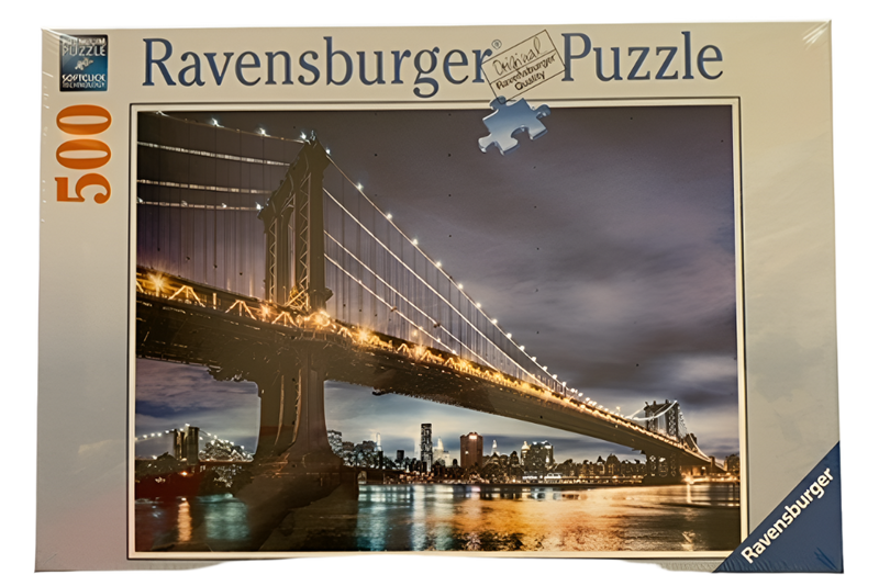 Ravensburger 500 piece Jigsaw Puzzle - New York - the City That Never Sleeps