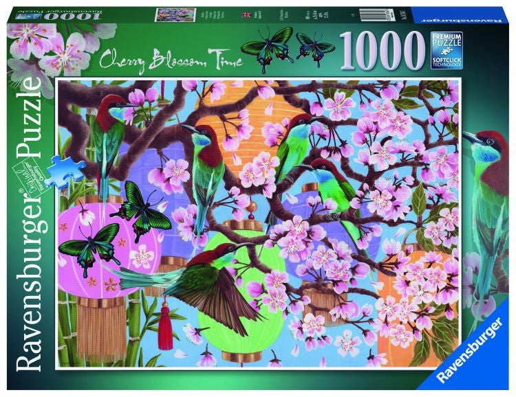Ravensburger Jigsaw Puzzle - CHERRY BLOSSOM TIME - 1000 Pieces