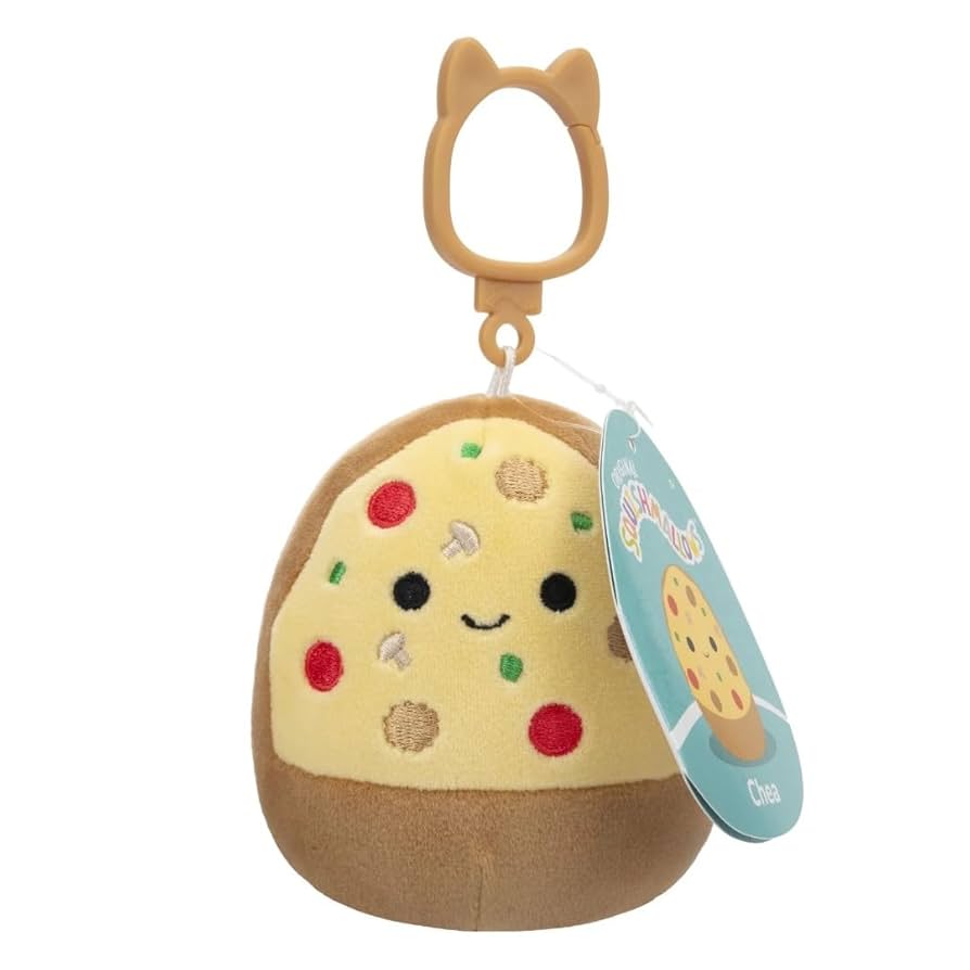 Squishmallows 89 Cm Clip-on Chea the Pizza