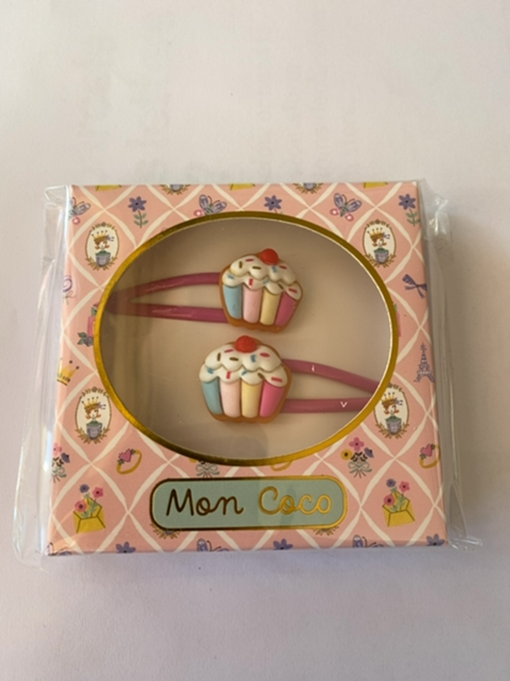 Cupcake Hair Clips