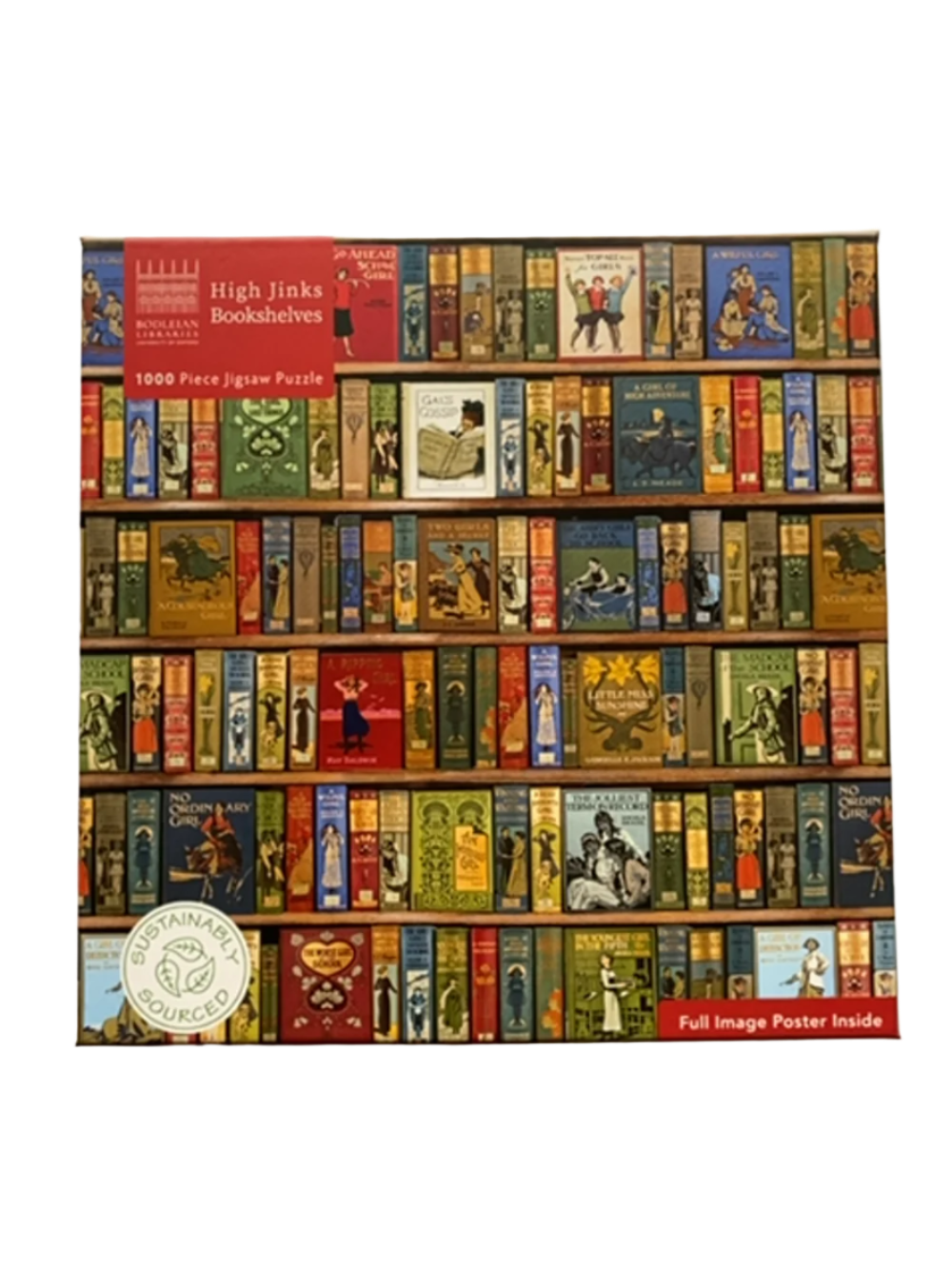 HIGH JINKS BOOKSHELVES - 1000 PIECE JIGSAW PUZZLE