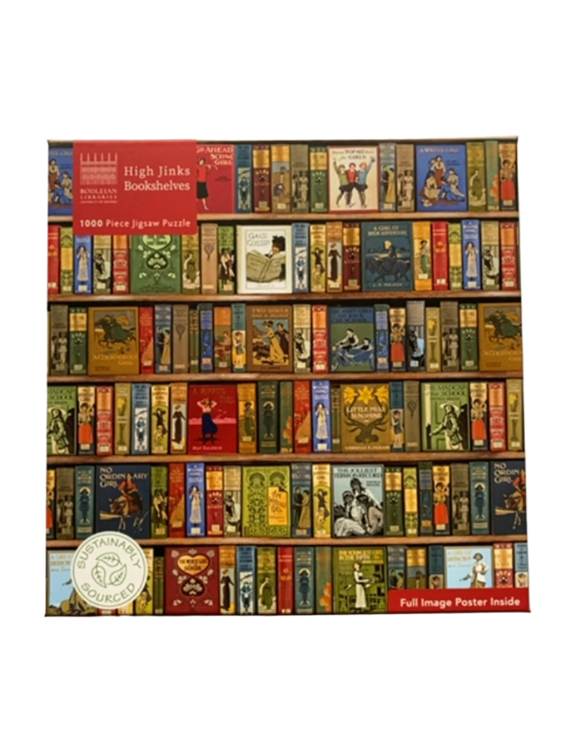 HIGH JINKS BOOKSHELVES - 1000 PIECE JIGSAW PUZZLE