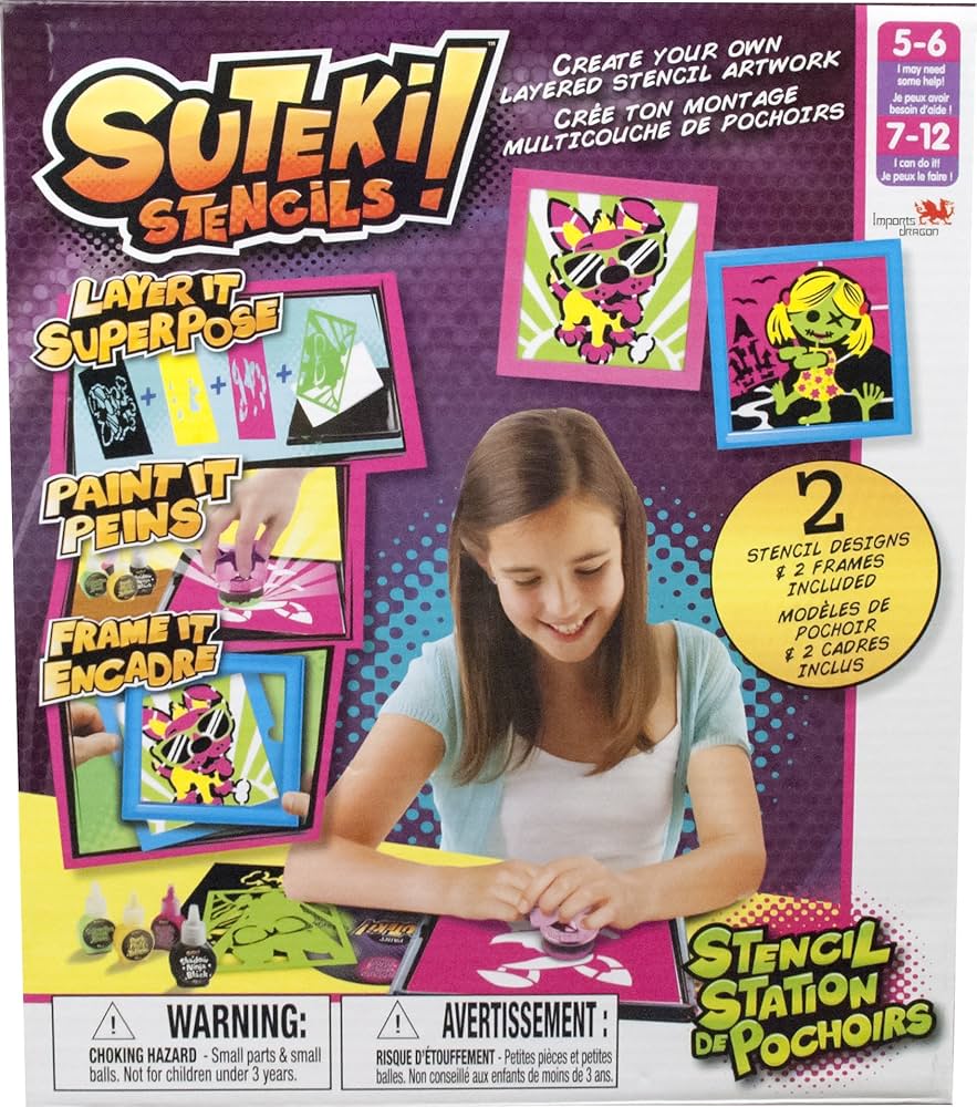 Suteki Stencil Station - Pink