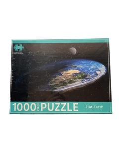 1000 Piece Puzzle - Flat earth