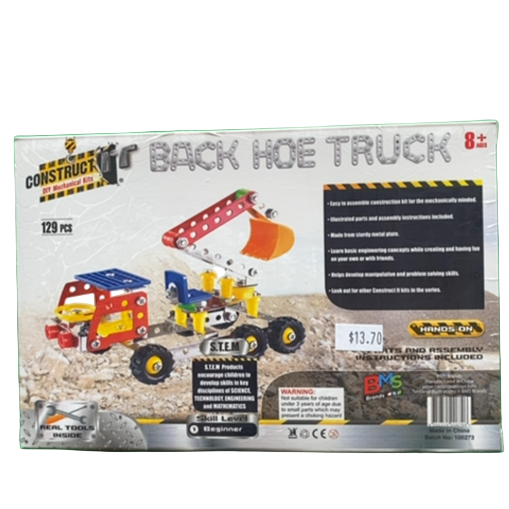Construct It - Back Hoe Truck