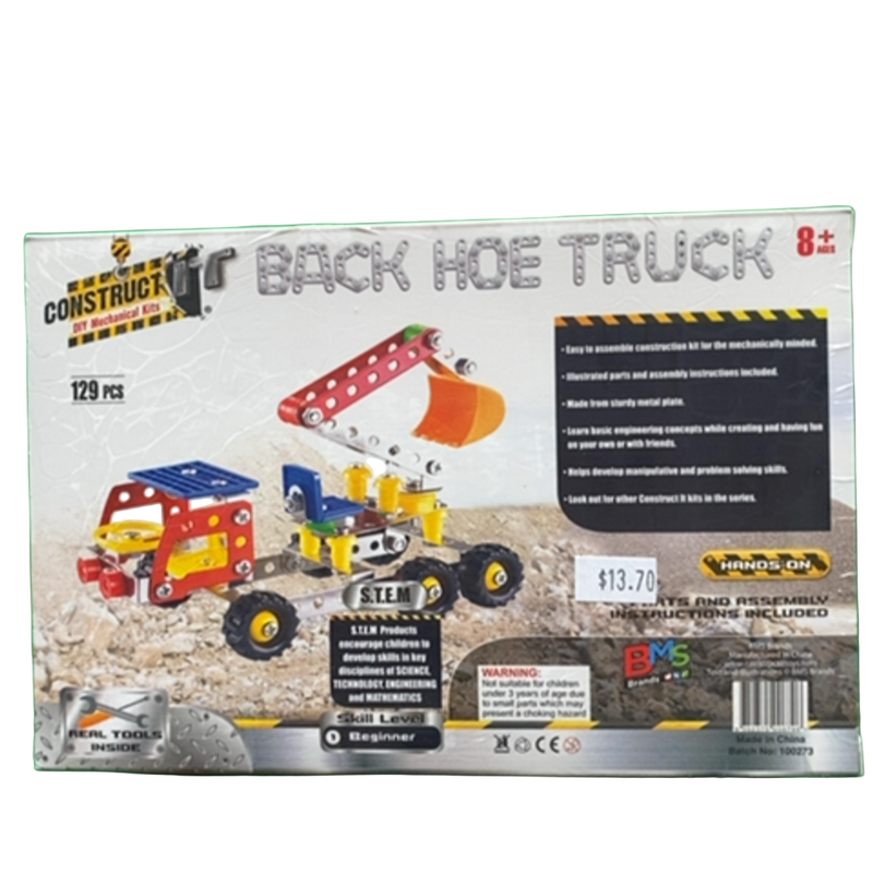 Construct It - Back Hoe Truck