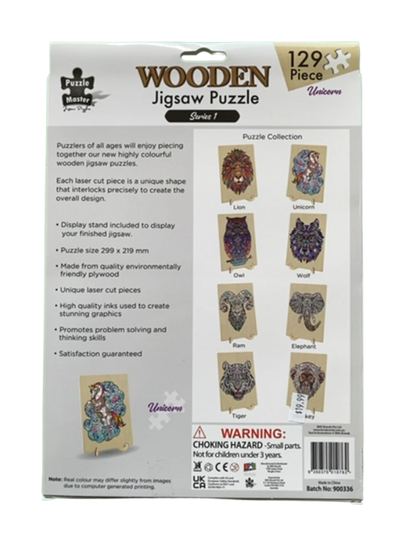 Unicorn - Wooden Jigsaw Puzzle