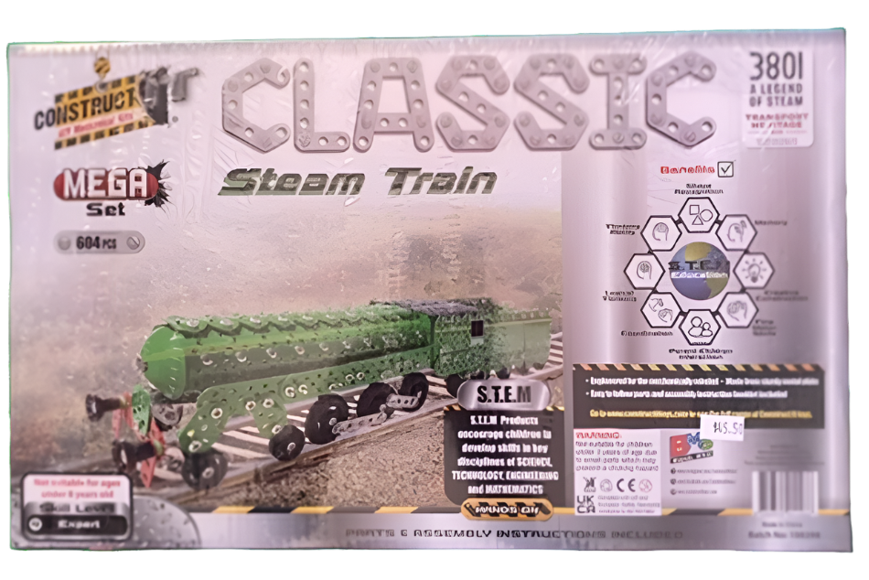 Classic Steam Train - Construct It