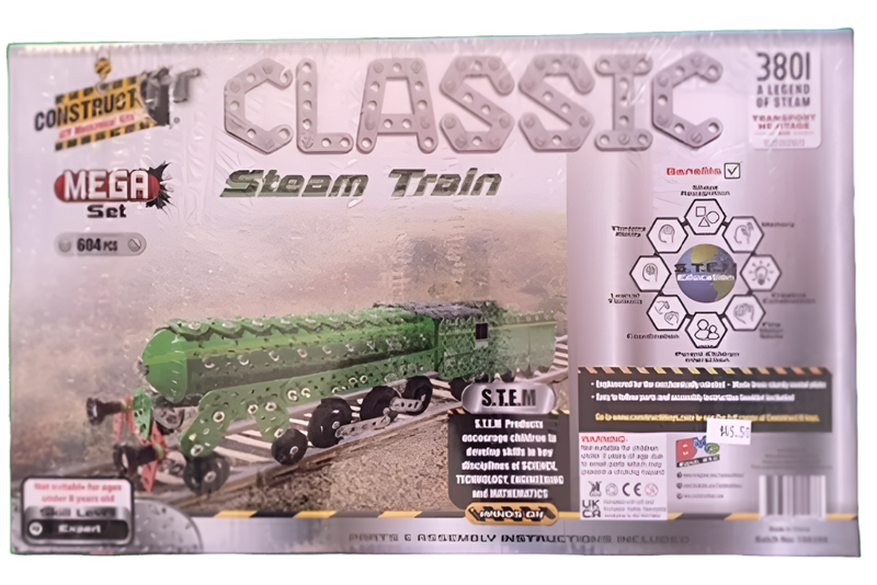 Classic Steam Train - Construct It