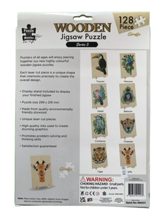 Giraffe - Wooden Jigsaw Puzzle 