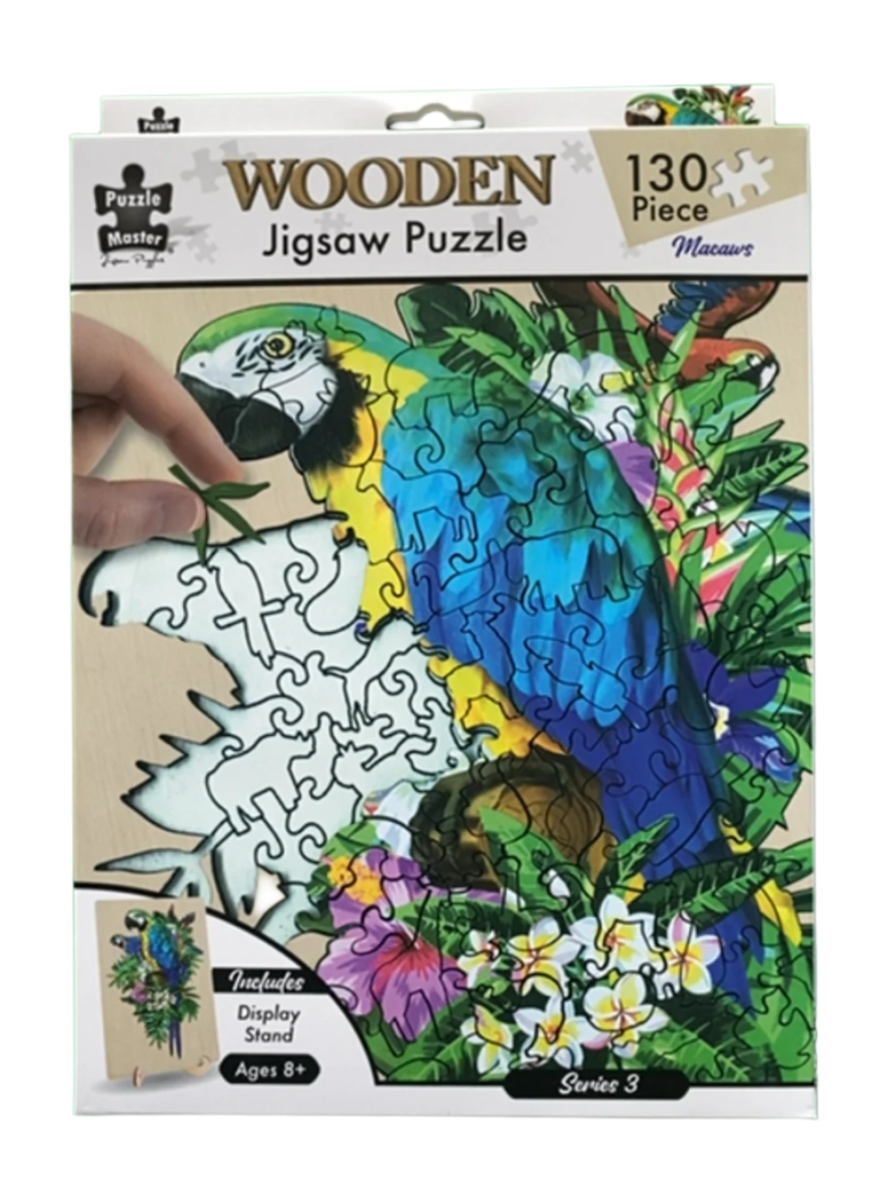 Macaws - Wooden Jigsaw Puzzle