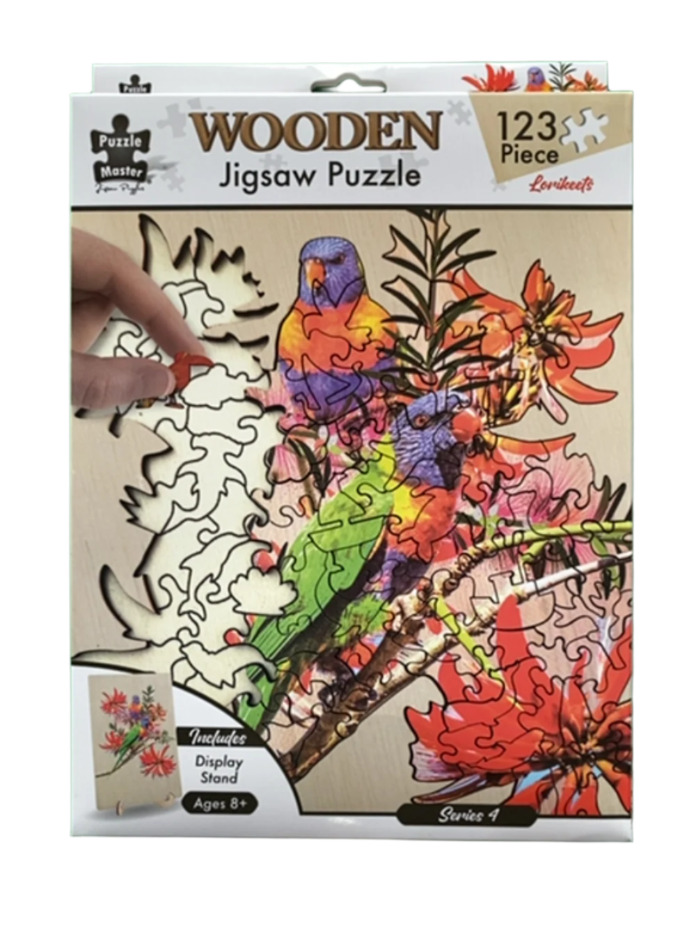 Lorikeets Wooden Jigsaw Puzzle