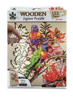 Lorikeets Wooden Jigsaw Puzzle