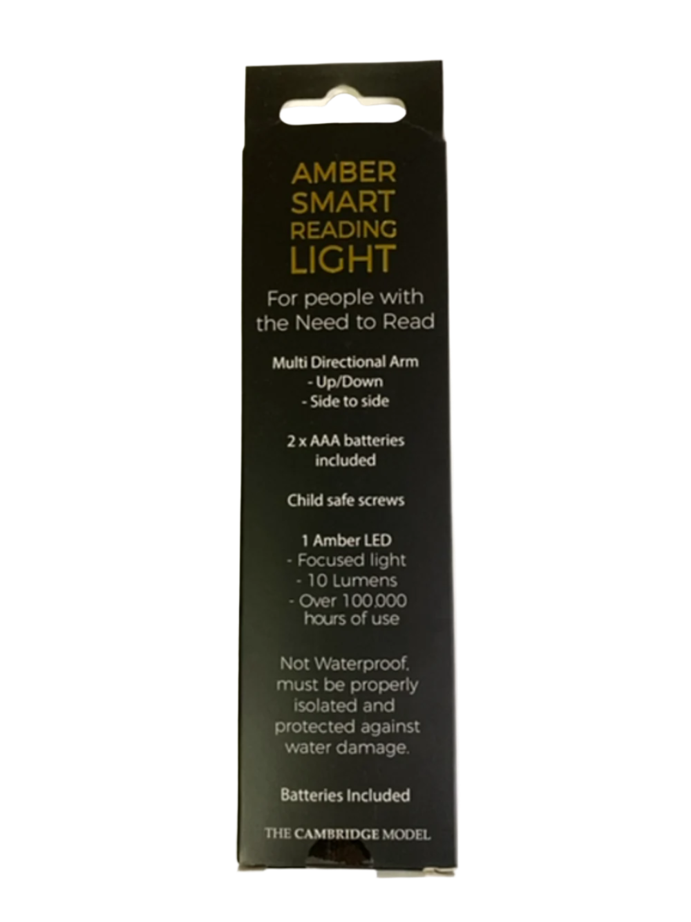 Amber Smart Reading Light