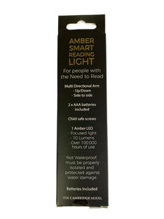 Amber Smart Reading Light