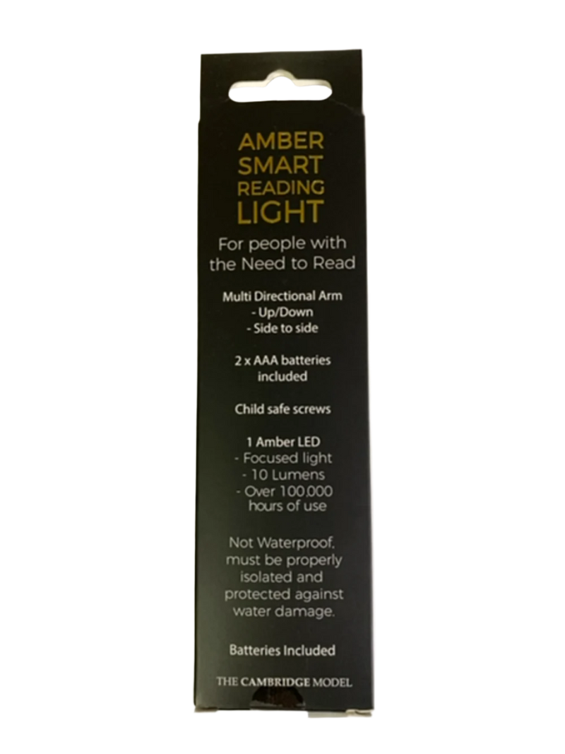 Amber Smart Reading Light