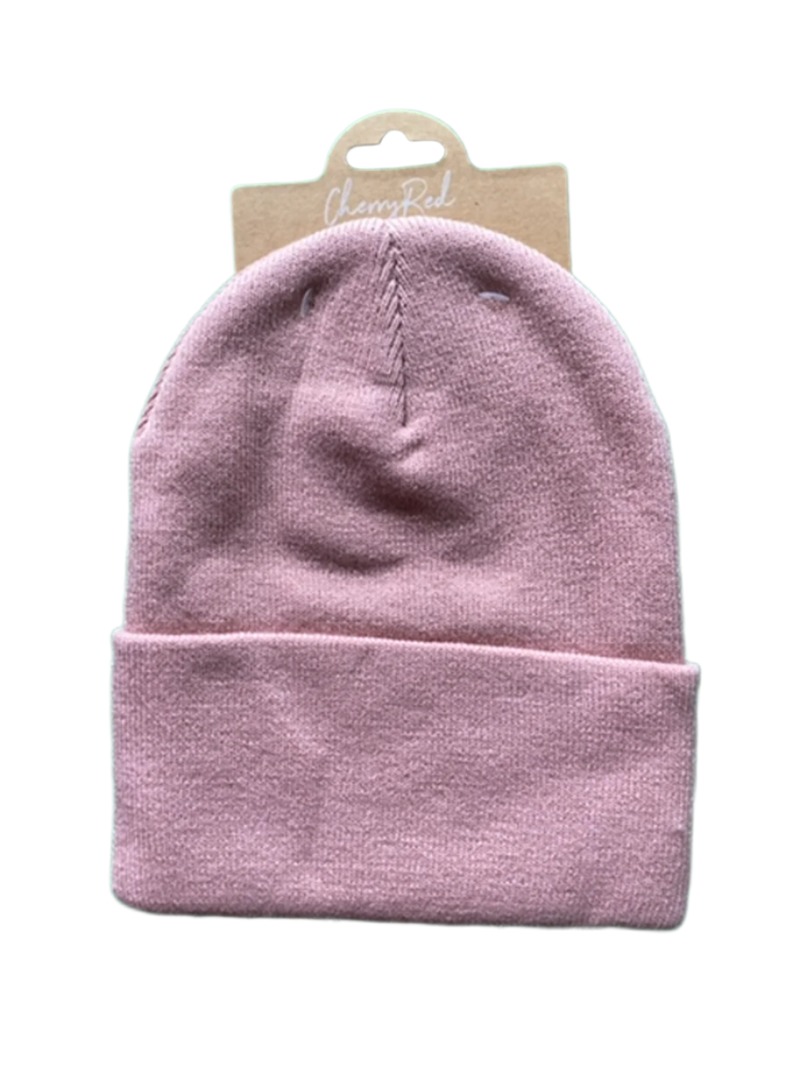 Blush Pink Beanie