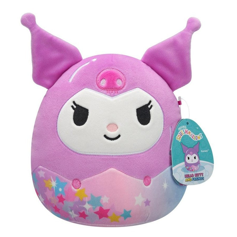 Squishmallows 8" Hello Kitty Stars Kuromi Sanrio Soft Plush Cute Pink