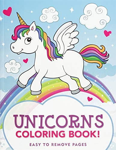 Unicorns Coloring Book