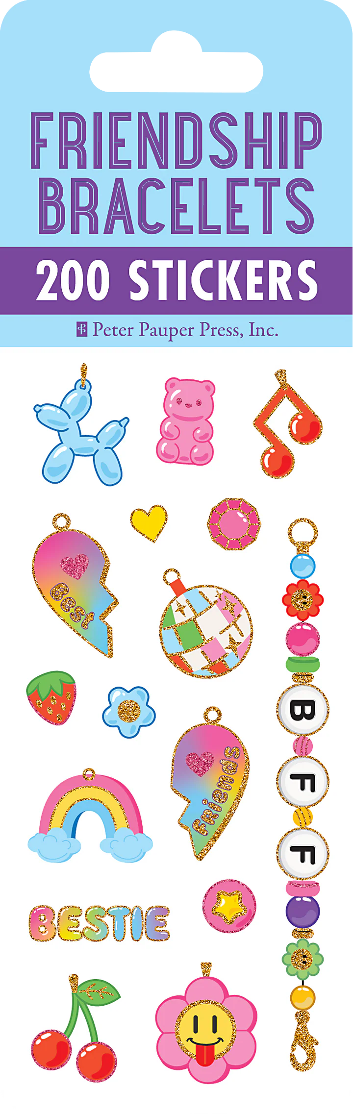 Friendship Bracelet Sticker Set