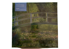 Adult Jigsaw National Gallery Monet: Bridge Over Lily Pond: 1000 Piece Jigsaw