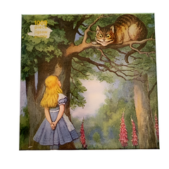 Alice and the Cheshire Cat 1000 Piece Jigsaw Puzzle