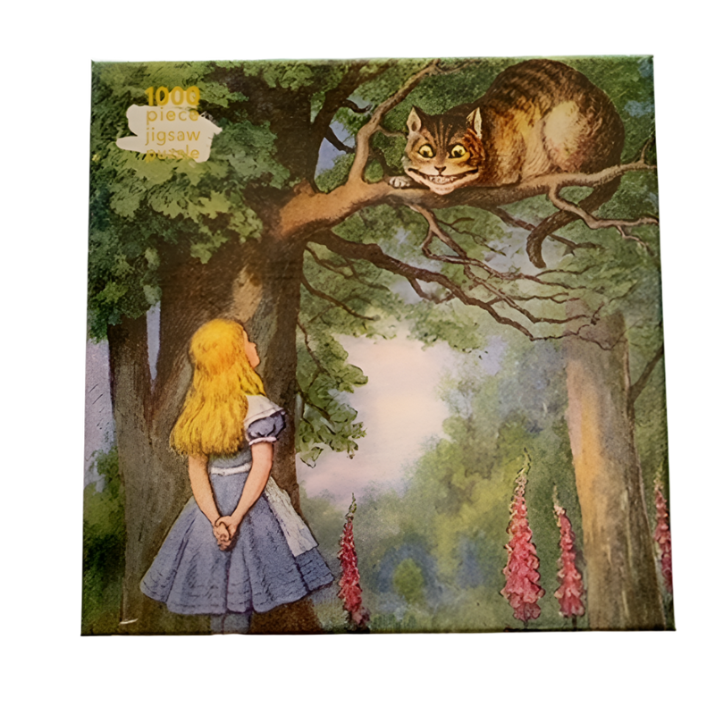 Alice and the Cheshire Cat 1000 Piece Jigsaw Puzzle