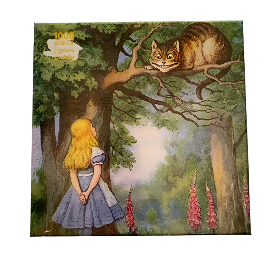 Alice and the Cheshire Cat 1000 Piece Jigsaw Puzzle