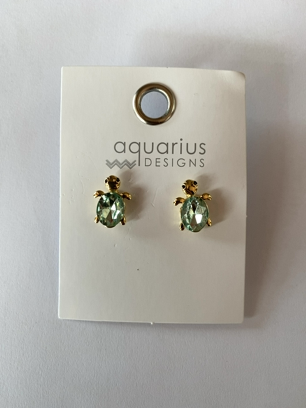 Gold Turtle Earrings