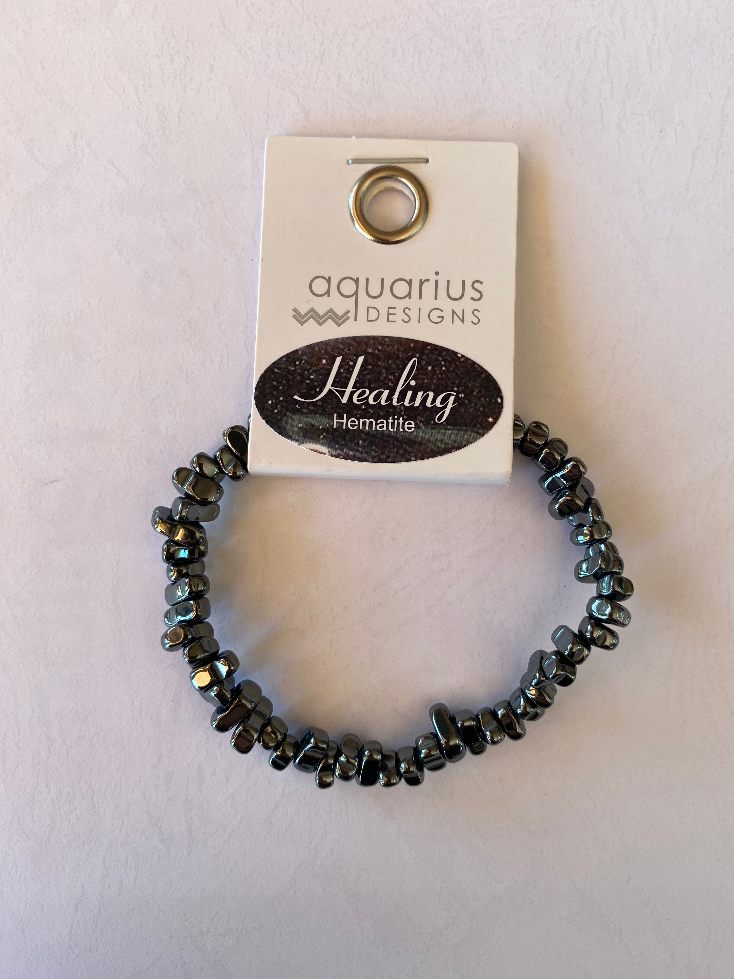 Chip Bracelet - Hematite